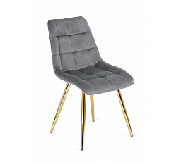 Židle CARO Šedá Sametová