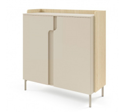 Komoda POSITANO 8, Dub Mavelie macadamia