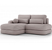 Ripeli Corner Sofa Bed with Storage, Light Grey Velvet, Left-Hand Facing Modullo 03 180x128 Left 1