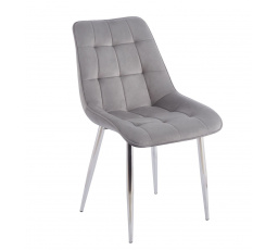 PŘEDPRODEJ -15% do 02.03 ! Židle velvet - Riviera 91 šedá J262-1 (S)