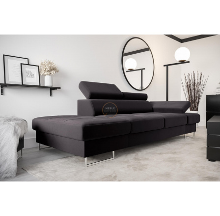 Sofa GALAXY II lenoška 235 cm - grafit, levá strana Sofa GALAXY II lenoška 235 cm - grafit, levá strana