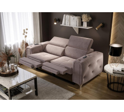 Sofa ORION II , relax 190 cm - fialová