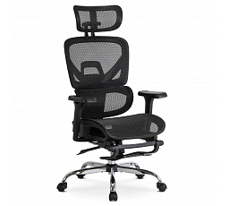 Ergonomická otočná židle KAIR Černá