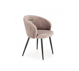 Jídelní židle K430, Béžová/Černá