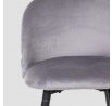 Hocker INU REDUCIDO velur šedý 43x48.5x89 cm 708756