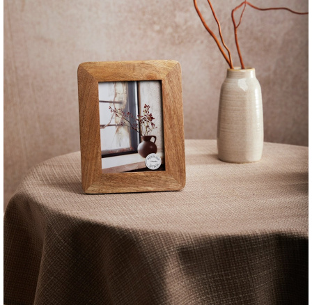 Fotorámeček ABESE dřevěný 13x18 cm 708329