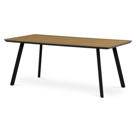 Jídelní stůl 180x90cm, mdf, dub, HT-533 OAK