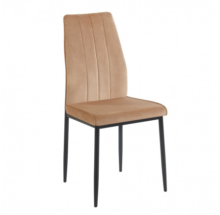 Židle velvet cappuccino K12-FX
