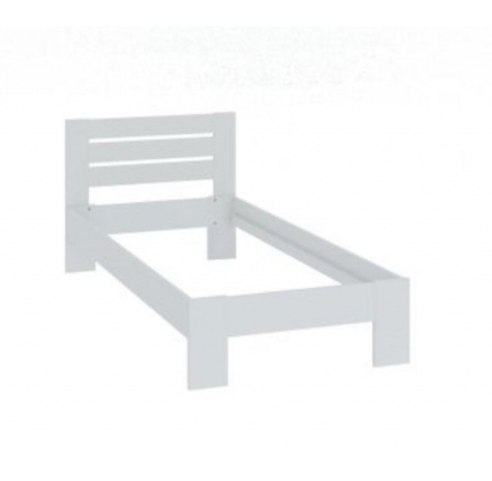 Postel 90x200 bílá LP1-FX