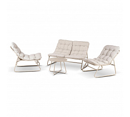 Sada Zahradního Nábytku MEGARA Béžová