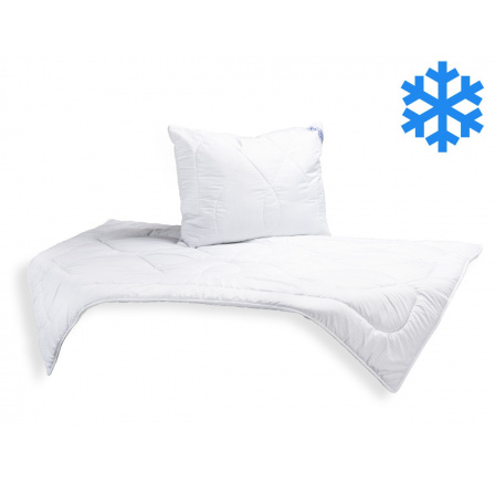 Zimní SET AntiStress, přikrývka 140x200cm 1300g + polštář 70x90cm 900g UNICO zip
