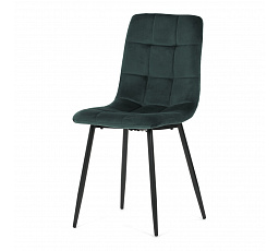 Jídelní židle, zelená, sametová látka, CT-281 GRN4