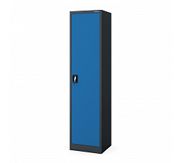 ALEXA skříň ANTRACIT RAL7016 + MODRÁ RAL5017 H1850*Š450*H400