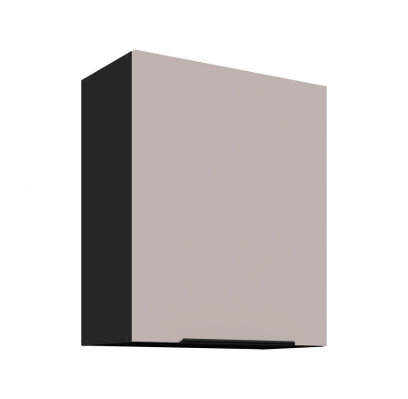 Horní skřínka ARONA - 60 G-72 1F, Černá mat/Kašmír