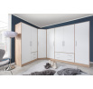 Nádstavec na skříň SMART SRN3, dub sonoma + bílá lux