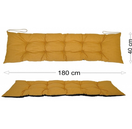 Podsedák 180x40 žlutý melír