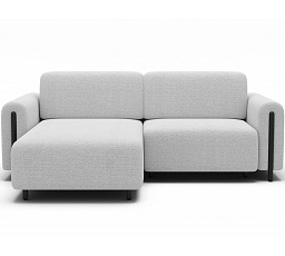 Rohová sedací souprava ACOSSTA - Levá, Royal 01/Černá