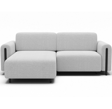 Rohová sedací souprava ACOSSTA - Levá, Royal 01/Černá