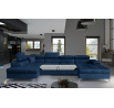 Rohová sedací souprava ve tvaru U EDUARDO, Monolith 77 Levá