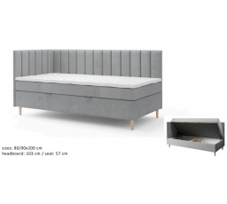 Kontinentální postel Maya 80x200