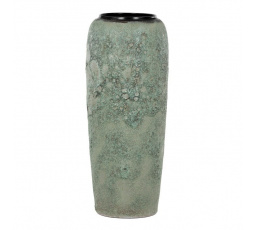 Váza keramická - výška 90 cm, zelená