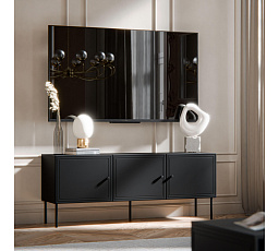 TV komoda PALAZZO BIS 150 3D, černá