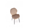 Jídelní židle K538 VELVET, Béžový Bluvel 40/Černá