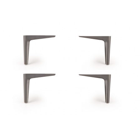 Postel MODULO N1 - Nohy postele (sada), Černé Postel MODULO N1 - Nohy postele (sada), Černé