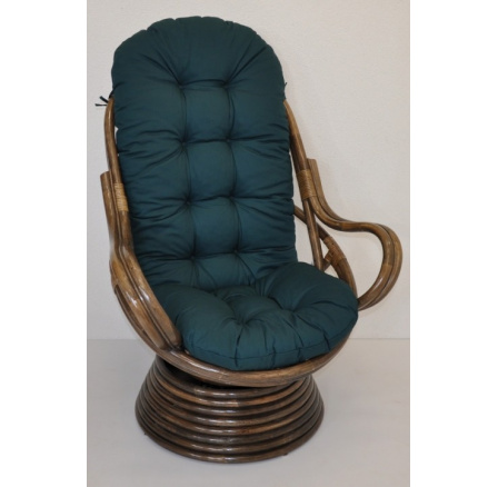 Polstr na křeslo Swivel zelený dralon Polstr na křeslo Swivel zelený dralon