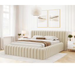 Postel Carilla + Kovový rám/Plynový zvedák/Úložný prostor 140x200 Monolith 04 1