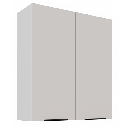 Horní skříňka COMBO - 80 G-90 2F, Bílá/Kašmír