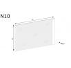 Zrcadlo NATURAL N10 Ribbeck