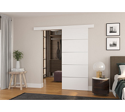 Posuvné nástěnné dveře TONY 86 White