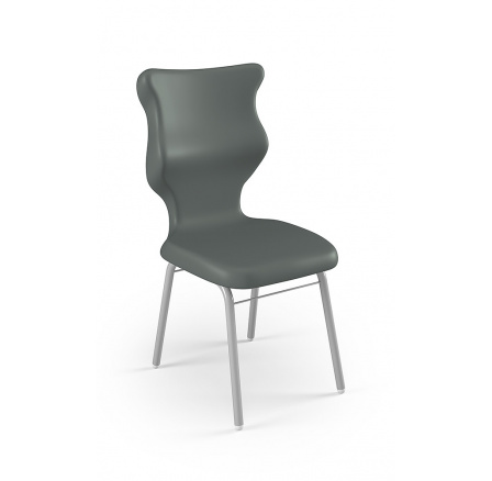 Židle Classic velikost 6, sedák šedý/rám šedý