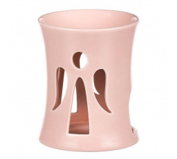 Aromalampa s andělem, meruňková barva, porcelán