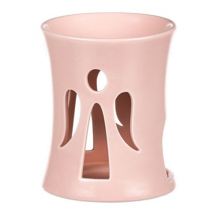 Aromalampa s andělem, meruňková barva, porcelán