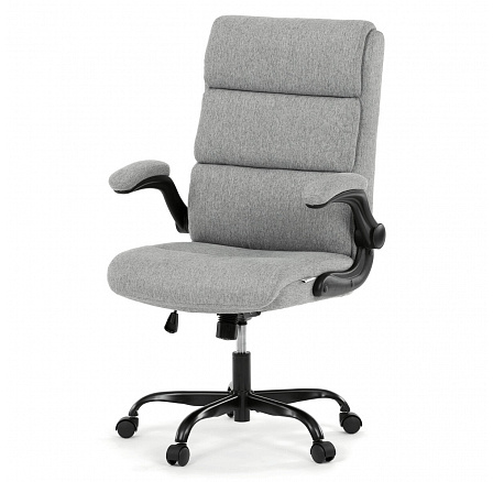 Kancelářské křeslo, houpací mechanismus, šedá látka, KA-K3104 GREY Kancelářské křeslo, houpací mechanismus, šedá látka, KA-K3104 GREY