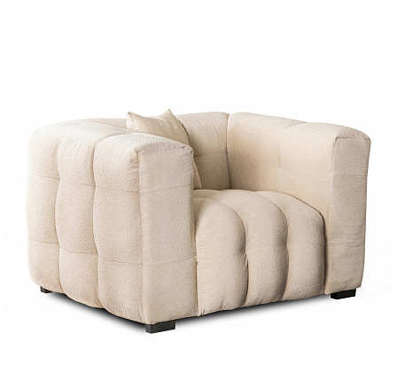 Křeslo MODERNO 1S Krémové