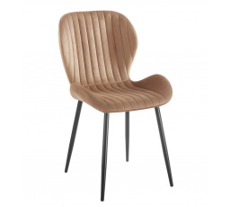 Židle velvet cappuccino K1-FX