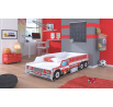 Postel s matrací FIRE TRUCK 160x80