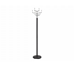 Věšák COSMIC, Černá/Chrom