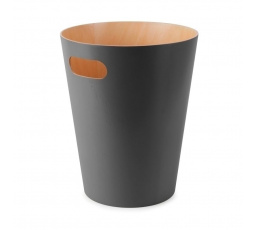 Koš, šedý tmavý, WOODROW