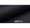 Rohová sedací souprava VENETO, Soft 11 black