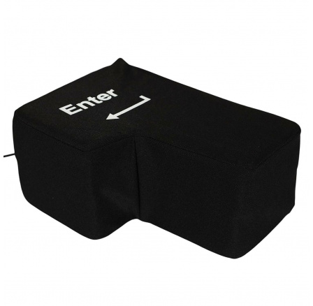 Velký, měkký kláves Enter              antistresový stress-buster