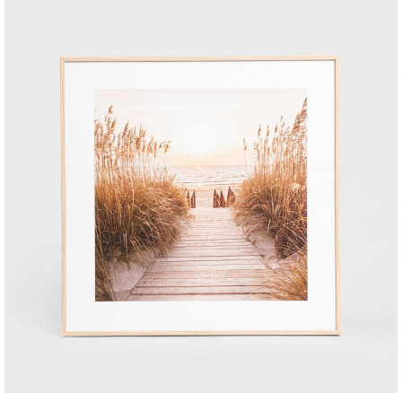 Zarámovaný obraz ZEFIR sestup na pláž 30x30 cm 757655