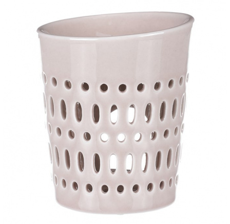 Aromalampa, porcelánová, krémová barva
