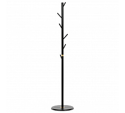 Věšák, masiv, černá, DR-N1006 BK