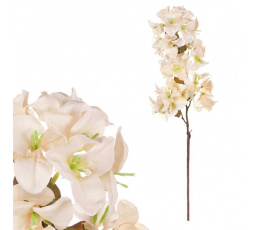 Bugenvilea - umělá řezaná květina, barva krémová