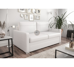 Sofa AVANTI II 147 cm - bílá eko kůže