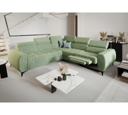 Rohová sedací souprava PORTO II , relax 255X258 cm - pravá, béžová